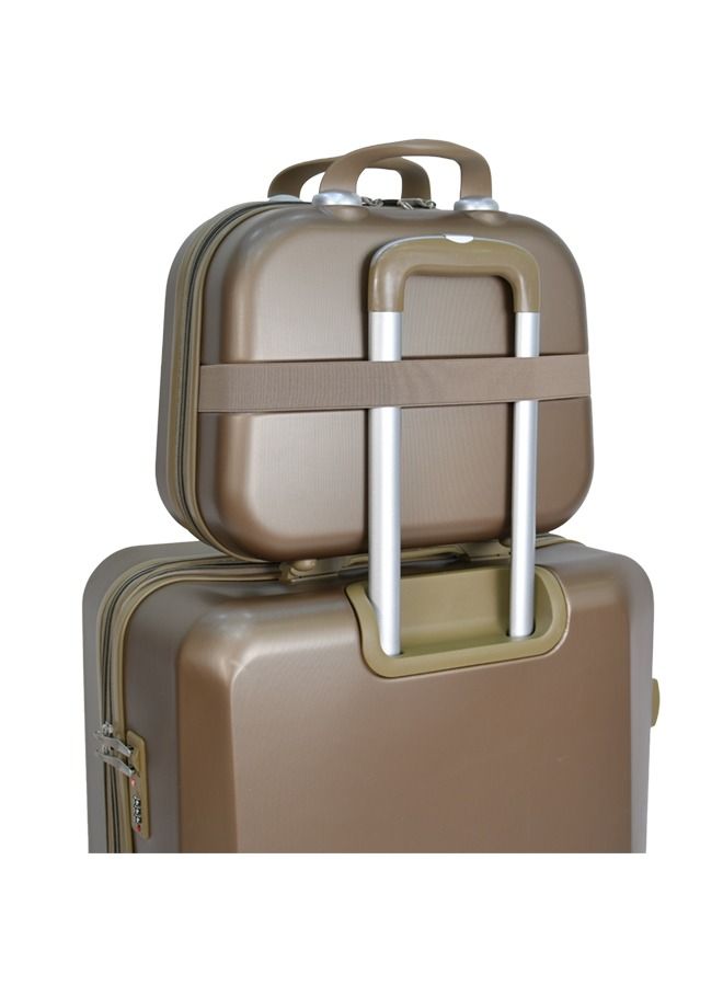 مورانو طقم أمتعة بعجلات بجوانب صلبة مكون من 4 قطع مقاس 14/20/24/28 بوصة - Image 4