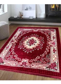 Stargold Portable Premium Carpet, High-Quality Premium Polyester Fabric, Foldable, Floral Design Carpets, Daily Use And Travel 180x200cm 