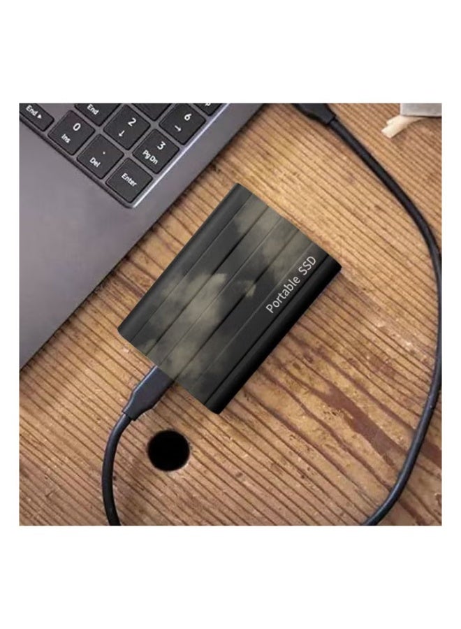 قرص SSD خارجي محمول سعة 2 تيرابايت، 2000 جيجابايت USB 3.1 لنقل البيانات بسرعة عالية، محرك نسخ احتياطي للكمبيوتر يدعم نقل تخزين البيانات، محرك أقراص خارجي محمول صغير الحجم USB C لأجهزة الكمبيوتر الشخصية/الكمبيوتر المحمول/الهواتف والمزيد - Image 3