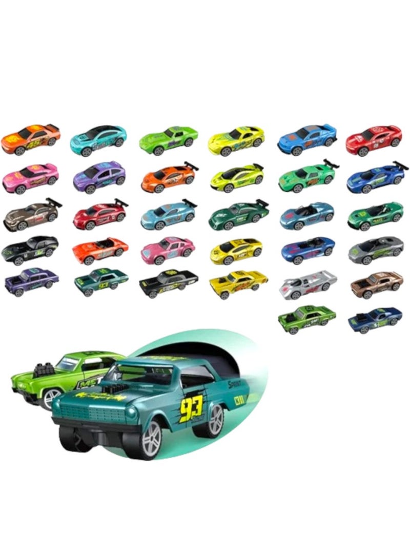 BOWA Mini Die Cast Car Metal Vehicle Playset - Image 2