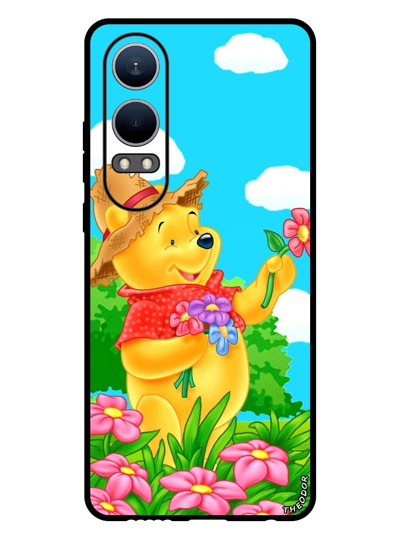 Theodor Protective Case Anti Scratch Shock Proof Bumper Cover For Oppo K12x (China) Winnie Pooh - Image 1