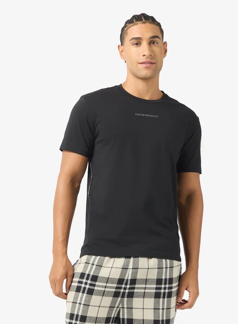 2 Pack Of Logo Crew Neck T-Shirt