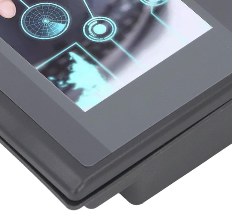 شاشة لمس PLC طراز WSB4322R مقاس 4.3 بوصة لواجهة الإنسان والآلة (HMI) مع معالج ARM9 بسرعة 600 ميجاهرتز، 12 إدخال، 10 إخراج ريلي، شاشة صناعية لسلسلة FX3U. - Image 4
