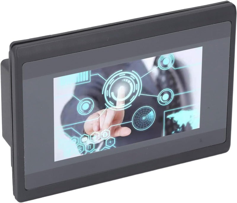 شاشة لمس PLC طراز WSB4322R مقاس 4.3 بوصة لواجهة الإنسان والآلة (HMI) مع معالج ARM9 بسرعة 600 ميجاهرتز، 12 إدخال، 10 إخراج ريلي، شاشة صناعية لسلسلة FX3U. - Image 3