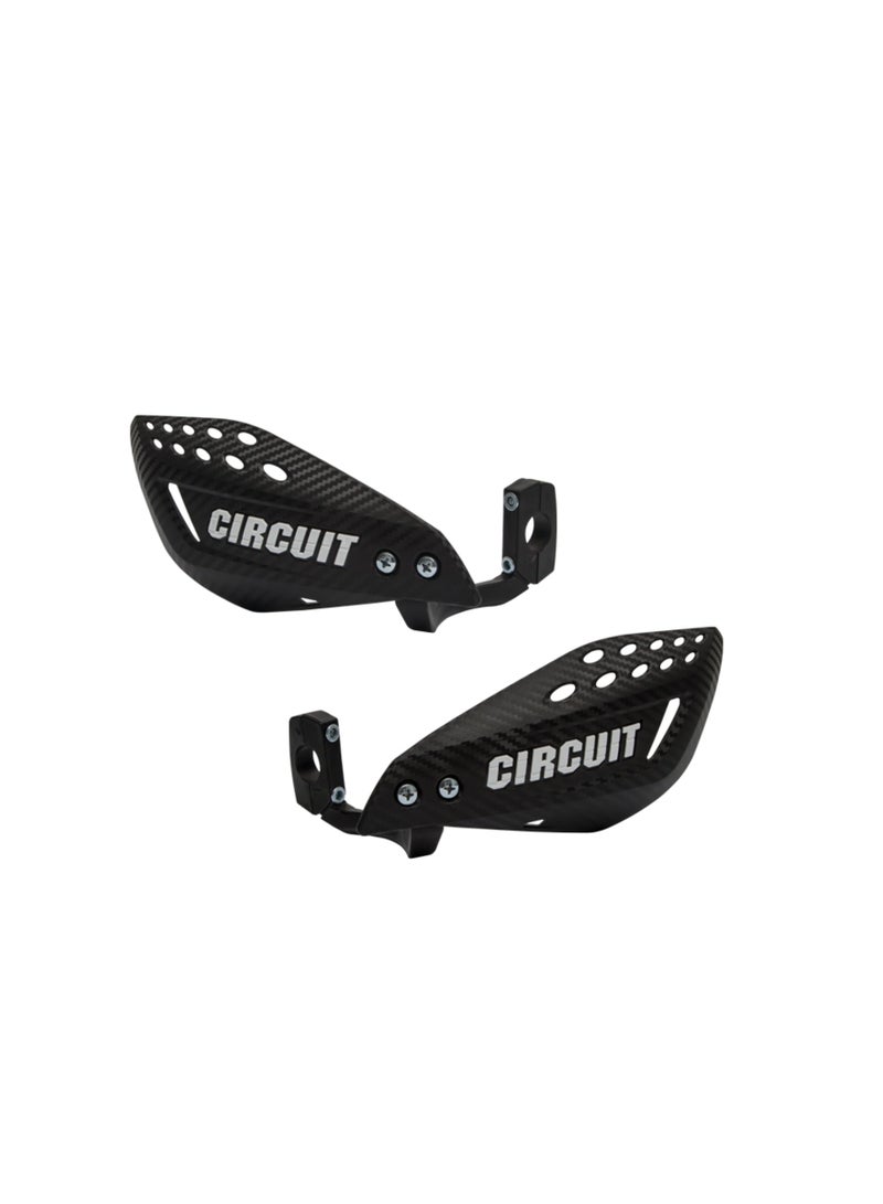 CIRCUIT Handguards VECTOR Carbon/White 
