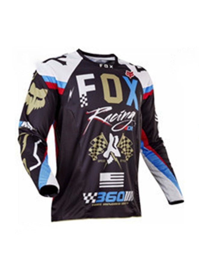 Fox Men's Outdoor Cycling Suit Off-road Road Mountain Bike Cycling Tops - Image 1