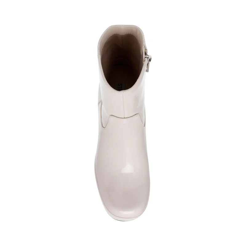 STEVE MADDEN Mid-Casual Ivory Women's Booties