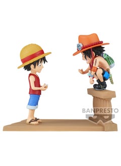 Banpresto Banpresto One Piece Collectable Log Stories  Luffy & Ace Statue  - Image 1