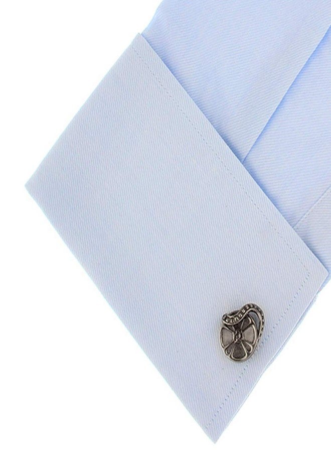Vcufflinks Movie Film Reel Cufflinks in Gunmetal TV Director Wedding Cuff Links - Image 4