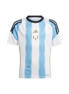 Adidas adidas Messi Tr Jsy Y White Football Jerseys 5-6Y  - Image 1