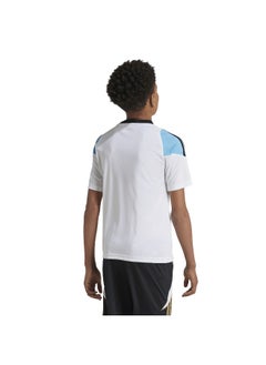 Adidas adidas Messi Tr Jsy Y White Football Jerseys 5-6Y  - Image 5