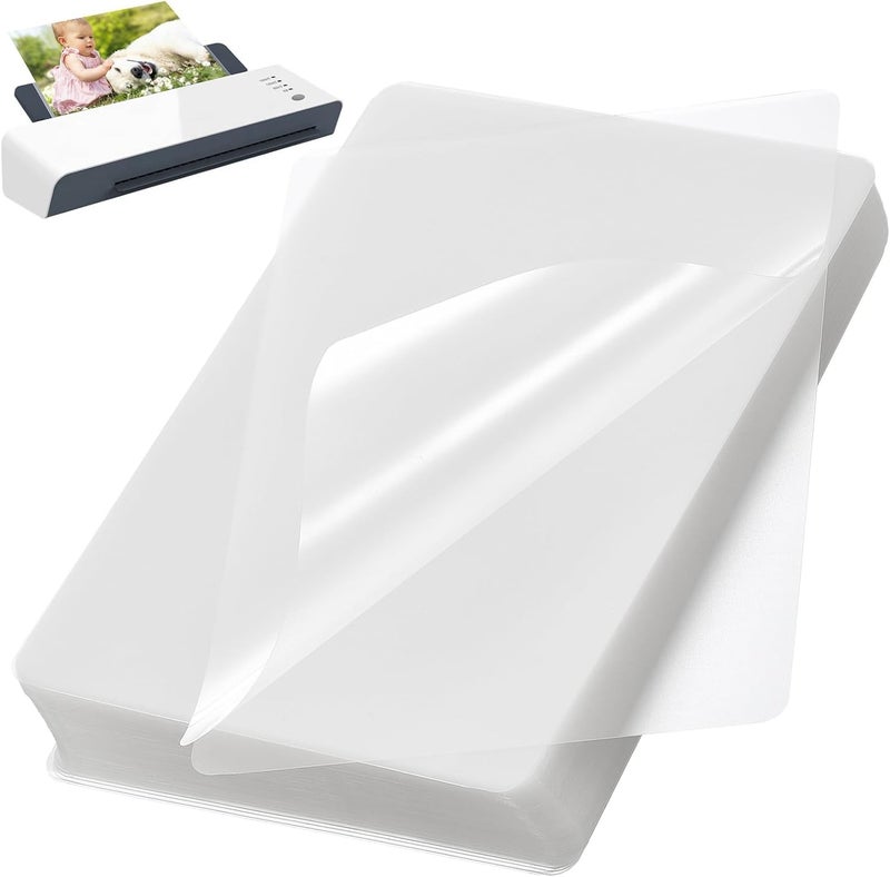 Clear Thermal Laminating Plastic Paper Laminator Sheets, 200 Pack 3 Mil Laminating Sheets, 9 x 11.5 Inch Thermal Laminating Pouches for Thermal Laminator - Image 1