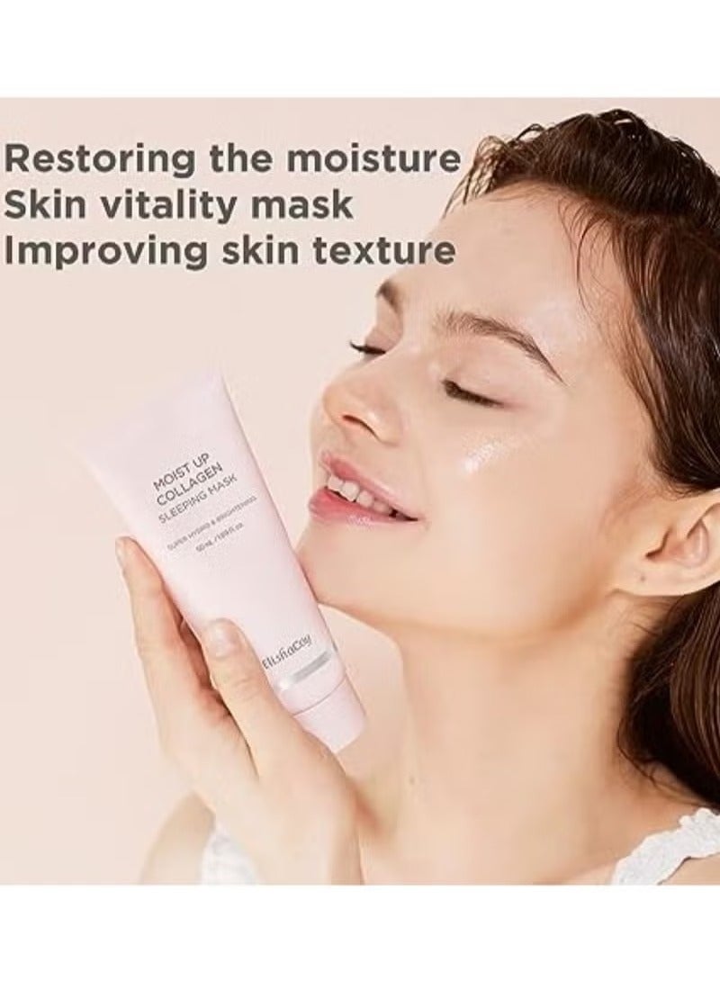 elishacoy Sleeping mask with special collagen to moisturize the skin from Elishacoy 50 ml - Image 2