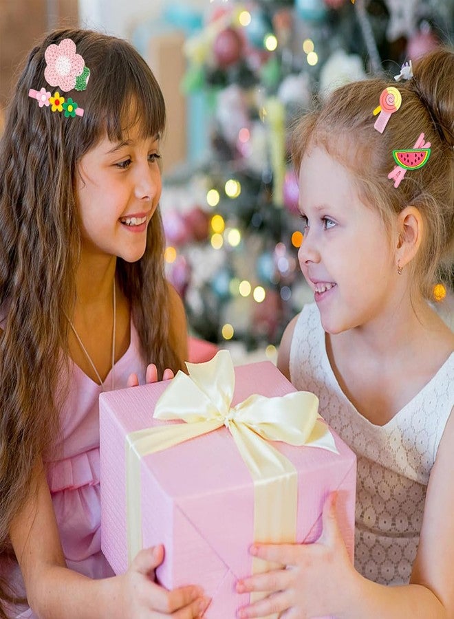 زيبويو مجموعة مشابك شعر لطيفة من زيبويو® مكونة من 14 قطعة، إكسسوارات شعر للبنات والأطفال، دبابيس شعر ملونة برسومات حيوانات وزهور كرتونية، مجوهرات شعر كاواي للحفلات والمهرجانات ولعب الأدوار - Image 5