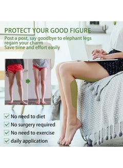 SOUTH MOON Herbal Legs Plasters to Reduce Cellulite, Herbal Legs Cellulite Reduction Patches, Firming & Cellulite Reducing Thigh Plasters, Herbal Leg Lifting Sticker  - Image 2