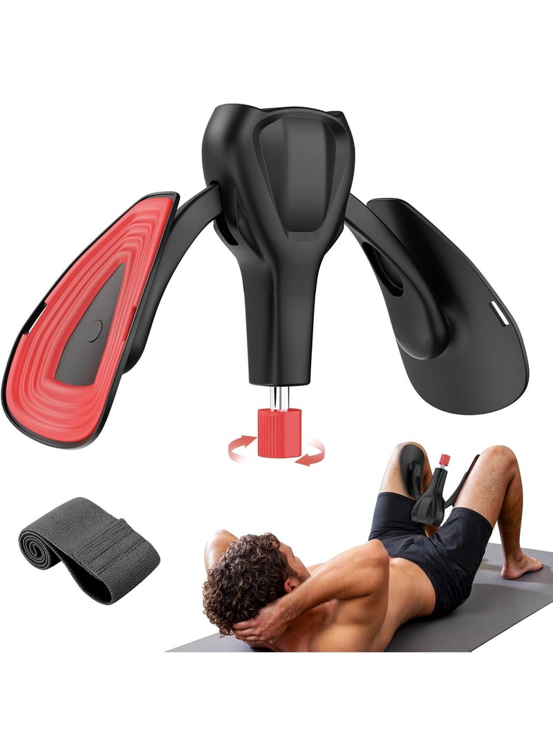 Bukela Upgraded Inner Thigh Exerciser, Kegel Exerciser, Adjustable Pelvic Floor Muscle Strengthening Exercise Devices, Hip Pelvic Trainer for Postpartum Recovery, Thigh Toner Workout Equipment - Image 1