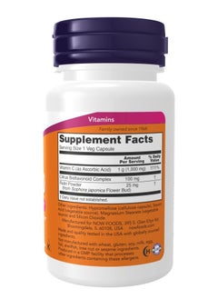 now Vitamin C Capsules1000 Mg Concentration100 Veg Casules  - Image 2