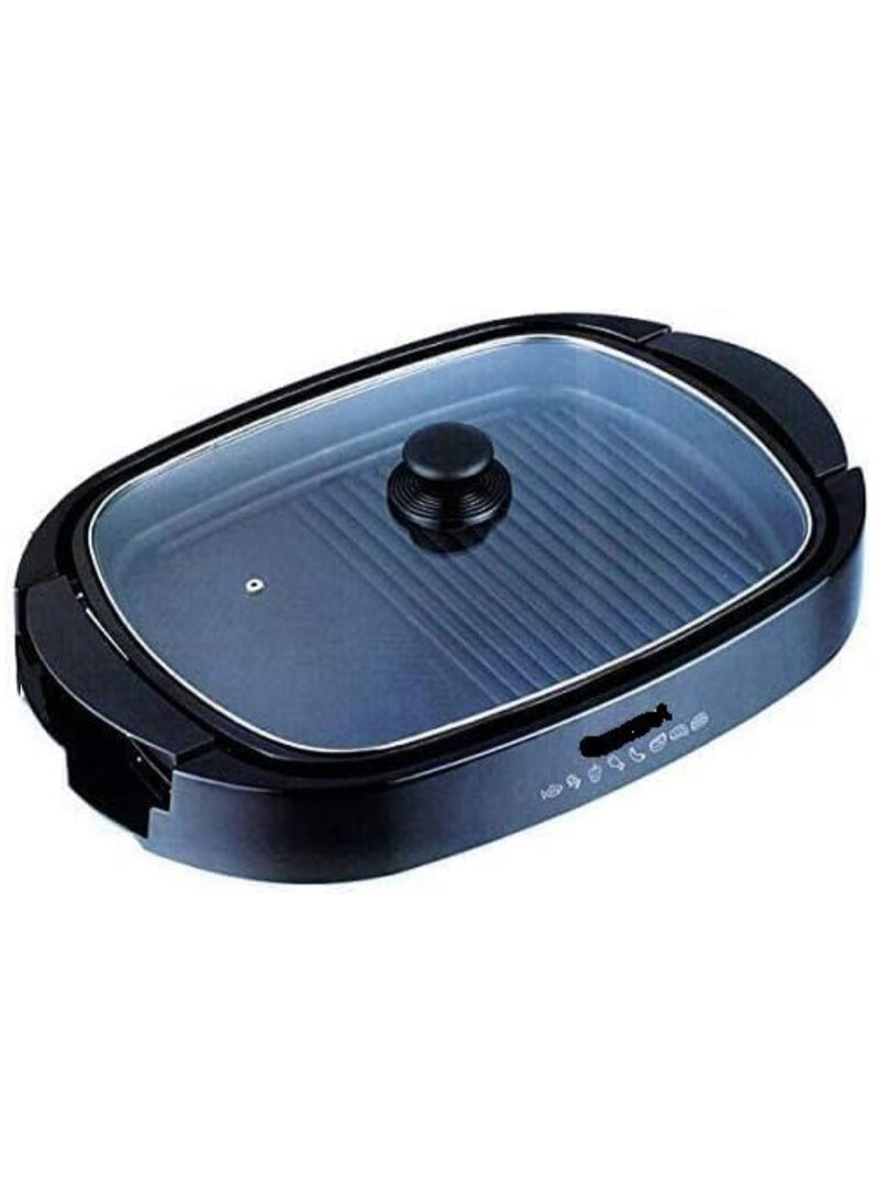 دار السلام - شواية طعام بغطاء زجاج حرارى 2000 وات -EG77G - دار  السلام - Image 1