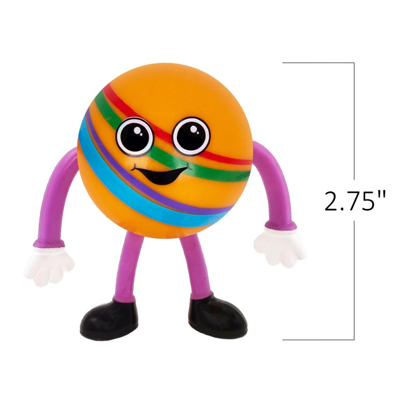 ArtCreativity Bendable Planets (Set of 11) Bendable Planet Toys for Kids, Outer Space Party Favors for Boys & Girls, Stress Relief Fidget Toy, Educational Toys for Kids, Goodie Bag Stuffers - Image 3