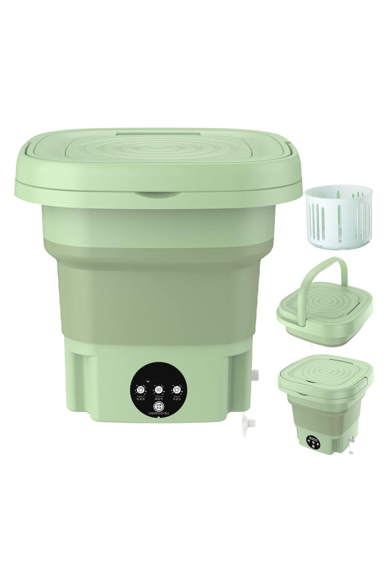 غسالة قابلة للطي متعددة الوظائف بسعة 9 لتر – تصميم مدمج ومحمول – مثالية للسفر والغسيل الخفيف – ألوان متعددة - Image 2