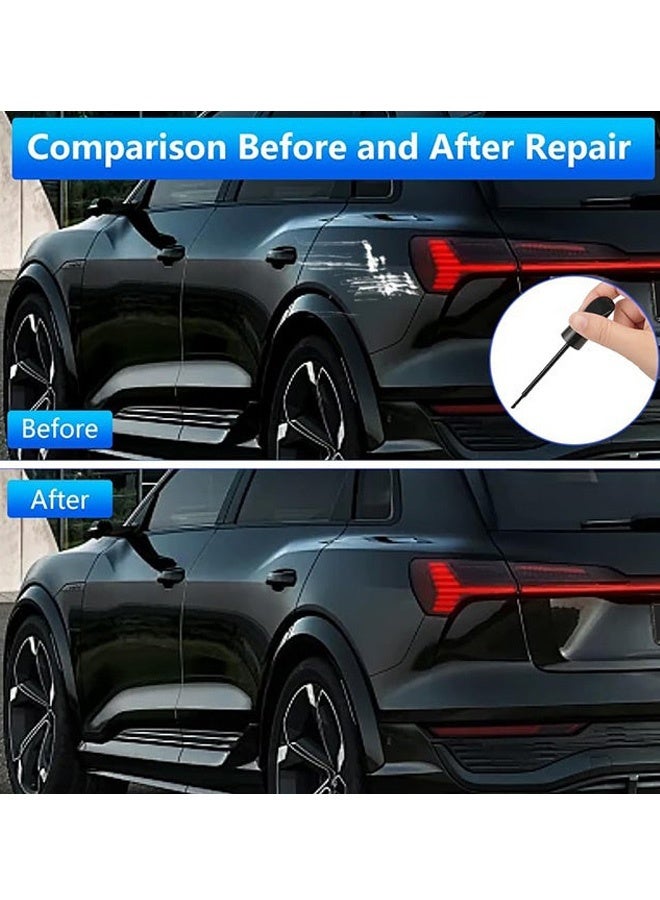2 قطعة قلم إزالة خدوش السيارات الأسود أداة إصلاح خدوش طلاء السيارات الاحترافية قلم طلاء إصلاح وترميم السيارات، إكسسوارات السيارات الأساسية لإصلاح خدوش الطلاء - Image 4