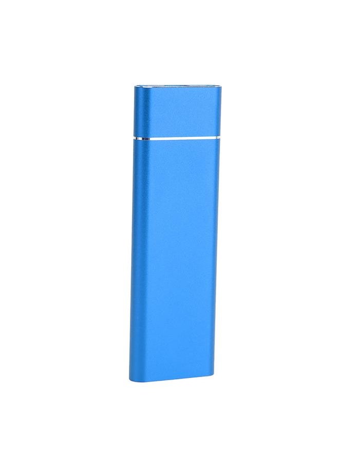 Thoraya M.2 PCI-e NVMe/SATA dual protocol solid state drive enclosure Type-C high speed transmission aluminum alloy mobile hard drive enclosure blue  - Image 5