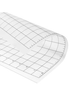 KIIUMI 3-Piece Adhesive Cutting Mat With Measuring Grid Clear  - Image 3