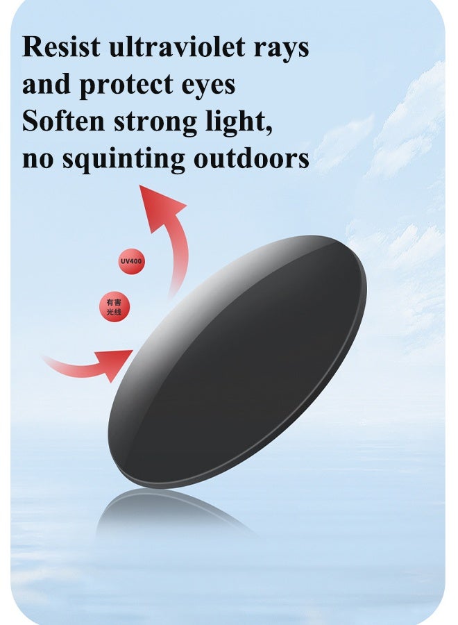 Polarized Aviator Sunglasses for Men Women UV400 Protection Sun Glasses TR Fashion Anti-Glare Sun Shades for Driving, Fishing, Traveling comes with storagebox and glasses cloth (Black) - Image 5