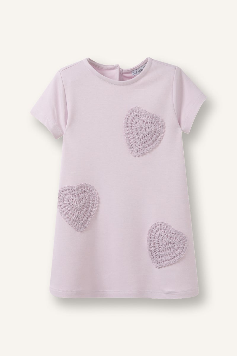 DeFacto Pink BabyGirl Girl Dress Casual - Image 1