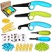 ZLemma Cardboard Construction Kit 401 PCS Kids Building Set with Safe Serrated Cutter Crease Roller Screws Nuts STEM Upcycled Tool for DIY Cardboard Projects Engineering Creativity - Image 2