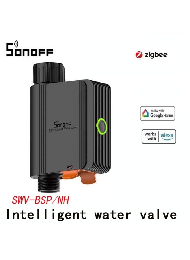 SWV Smart Water Valve Zigbee 3.0 Smart Home Irrigation Water Valve APP Remote Control with eWeLink Alexa Google