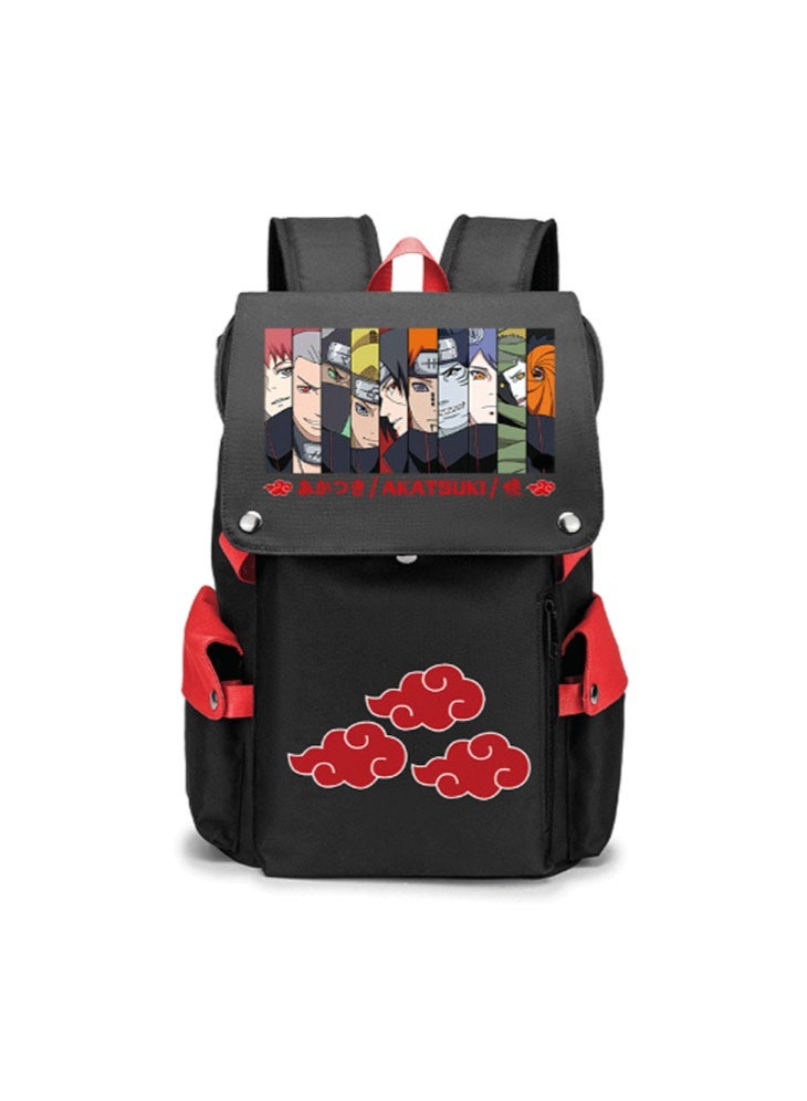 Naruto schoolbag large-capacity student backpack men and women leisure sports travel backpack student school backpack - Image 1