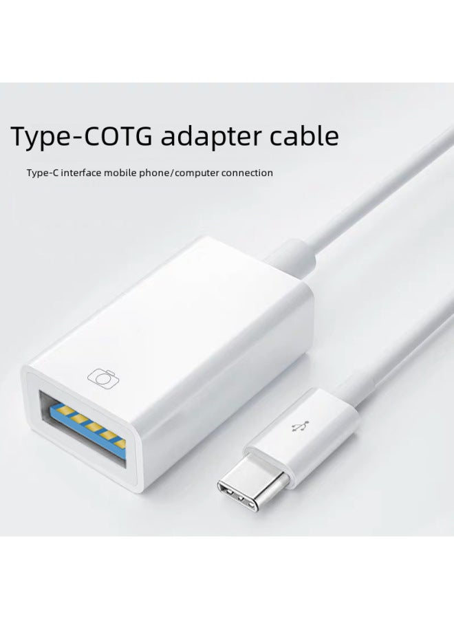 Type-c Adapter OTG Converter OTG For Apple Adapter USB To TYPE-c Adapter-Interface Form:2.0-TYPE-C Patch Cord OTG  - Image 3