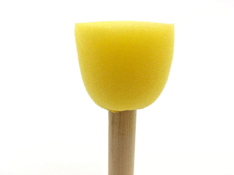 KRYTONE�Foam Brushes Sponge Stippler Stencil Foam Brush Dabber Furniture Craft Art Painting Tool Supplies (4) - Image 4