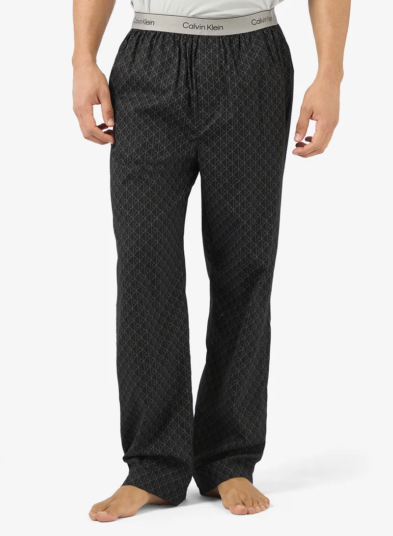 CALVIN KLEIN Cotton Poplin Sleep Pants