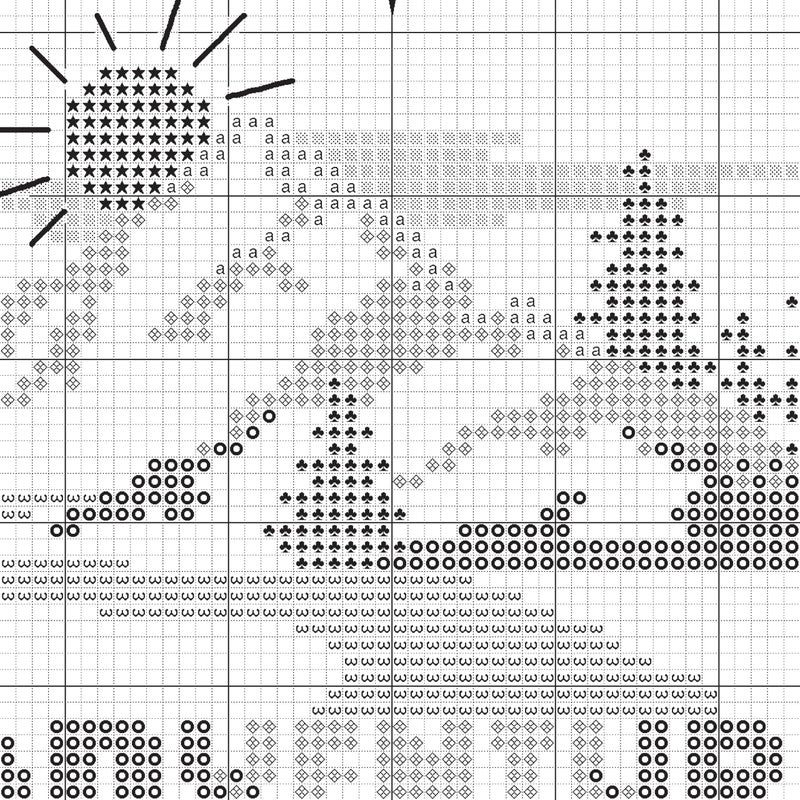 Dimensions 72-70486 Adventure Awaits Counted Cross Stitch Kit for Beginners, 6" Diameter, 14 Cnt. Aida, 5 Pieces - Image 5