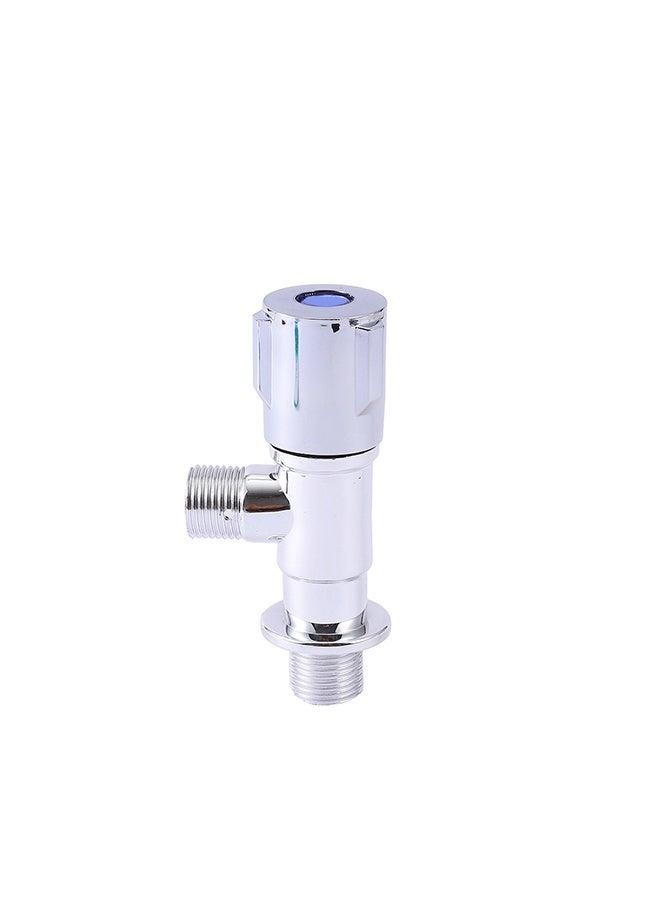 LAWAZIM 2-Piece Plastic Corner Valve with Metallic Finish for Bathroom and Kitchen Water Supply - Image 4