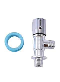 LAWAZIM 2-Piece Plastic Corner Valve - Metal  - Image 3