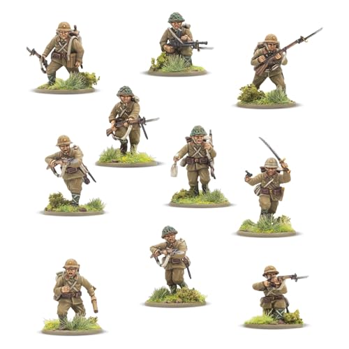 Warlord Games Japanese Army Infantry Platoon 28mm Scale Plastic Miniatures for Bolt Action Highly Detailed World War 2 Miniatures - Image 5