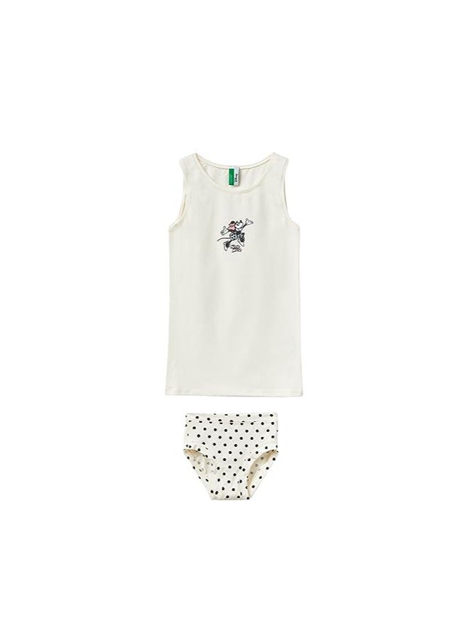 UNITED COLORS OF BENETTON Minnie Tank Top And Underwear Set 