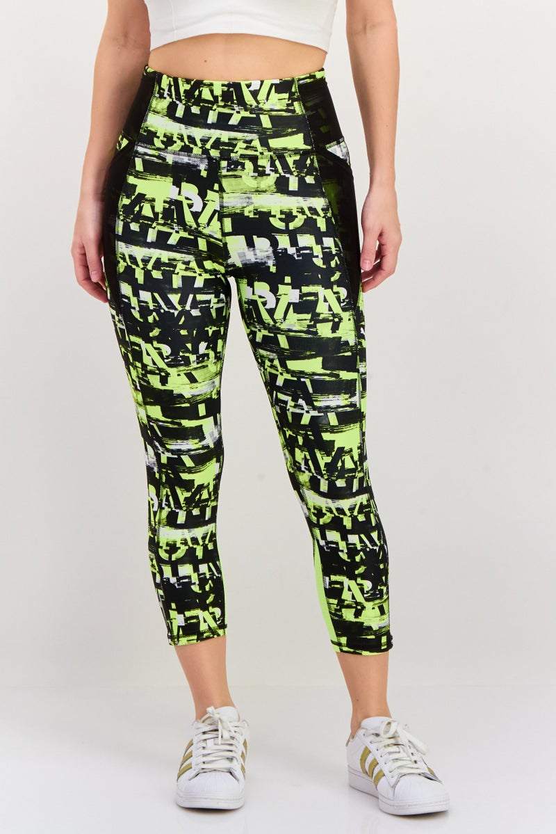 PUMA Women Sportswear Fit Training Tights, Black Combo - Image 1