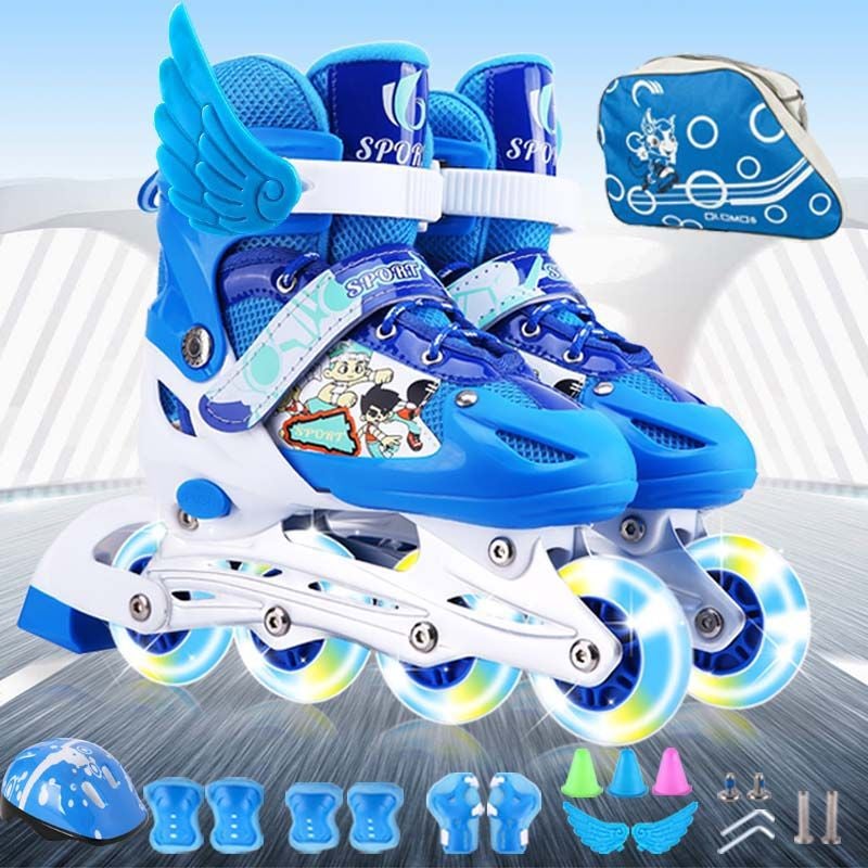 3-6-9-12 Years Old Boys And Girls Children'S Roller Skates Set Children'S Skating Roller Skates Beginners Mainland China Others - Image 5