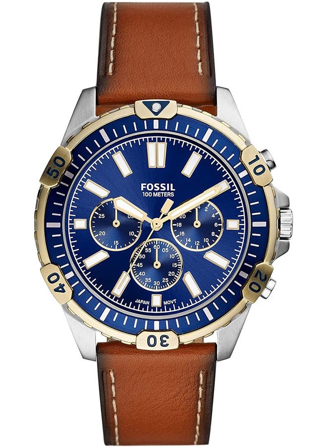 FOSSIL Fossil Men's imported waterproof leather Quartz Watch -FS5625  - Image 1