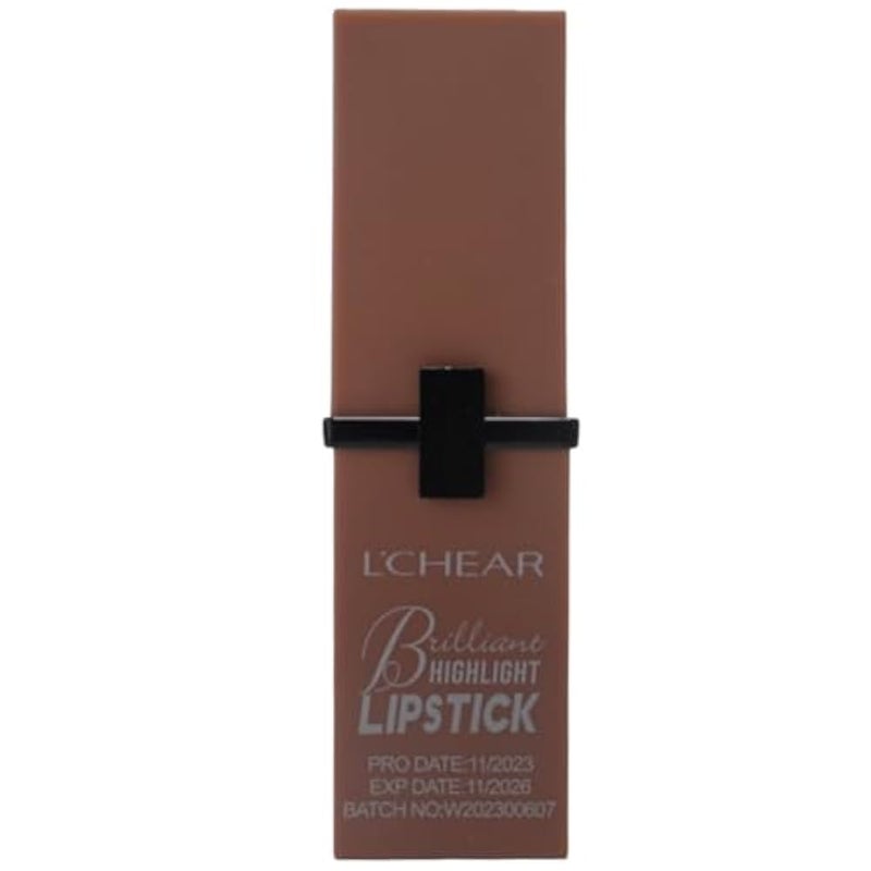 L'chear Lip Stick Brilliant Highlight Naturally Last Lip Color For 24h Sparkling&Bright Shade Number 1 - Image 2