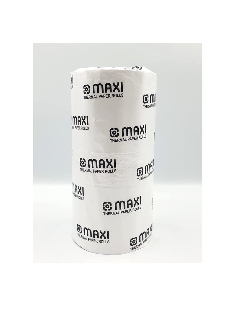 Maxi Maxi Pos Receipt Thermal Paper 80x80mm Per Pkt 2 Rolls  - Image 1