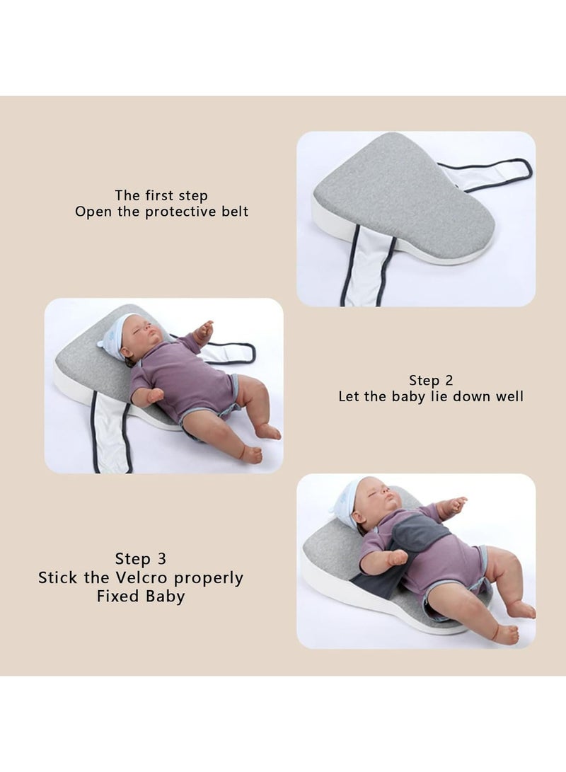 CMGTYYD Baby Wedge Pillow, Anti Roll Infant Support Reflux Wedge Pillow, Nursing Pillow for Infants, Breastfeeding Pillows, Baby Anti Spit Milk Nursing  - Image 3