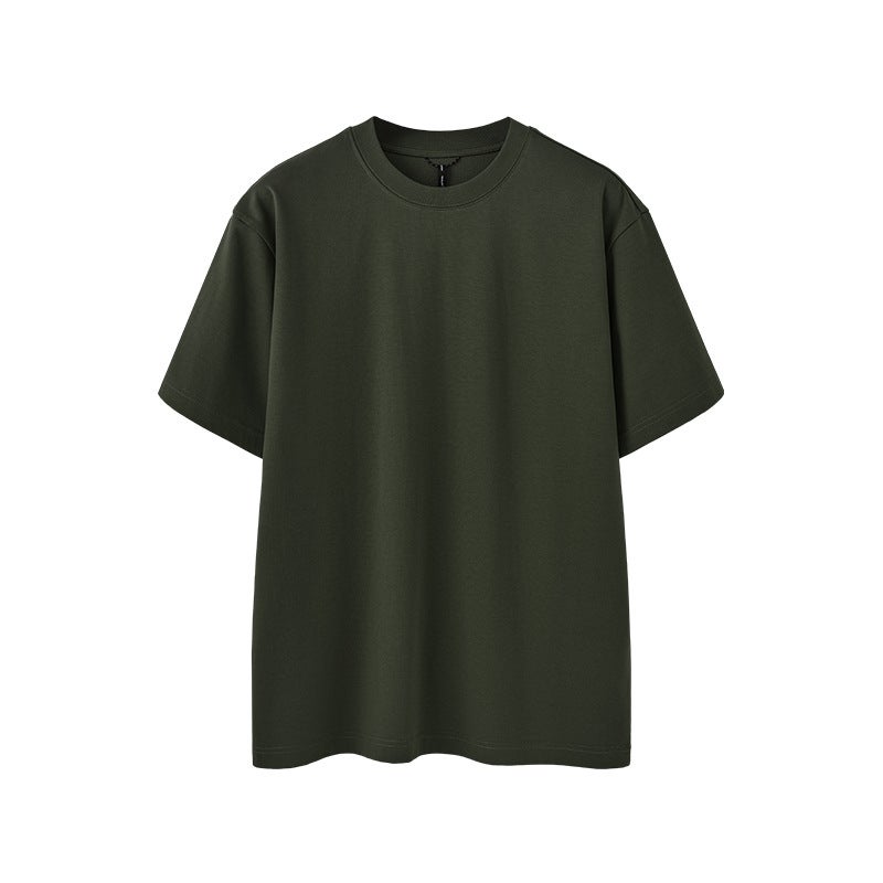 INFLATION Jie Zhan Men's Clothing | Mint T-Shirt 5-in-1 Technology Solid Color Outdoor Spring and Summer Sun Protection Quick-Drying Antibacterial Cooling Short-Sleeved T-Shirt - Image 1
