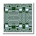 3DROSE 3dRose ht_204250_3 Print of Circuit Board Close Up Iron on Heat Transfer, 10 by 10"  - Image 2