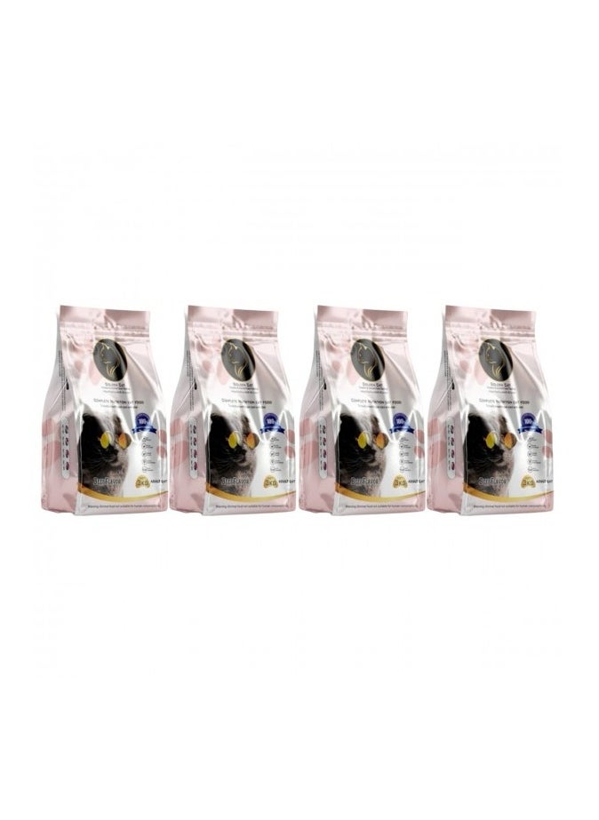 GOLDEN CAT - Golden Cat Beef Adult Dry Food - 3kg x 4 bag - Total 12 kg - Image 1