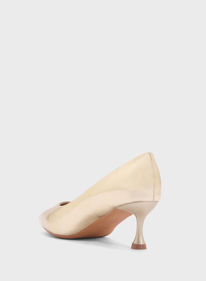 SD.Felano Mid Heel Pointed Pump  - Image 3